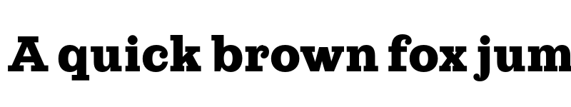 Preview of FONTSPRING DEMO - Lagom Extrabold Regular font