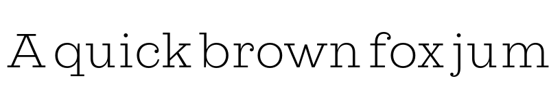 Preview of FONTSPRING DEMO - Lagom Extralight Regular font