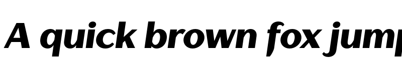 Preview of FONTSPRING DEMO - Lagu Sans Black Italic font