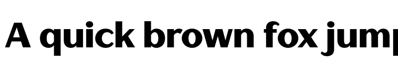 Preview of FONTSPRING DEMO - Lagu Sans Black Regular font