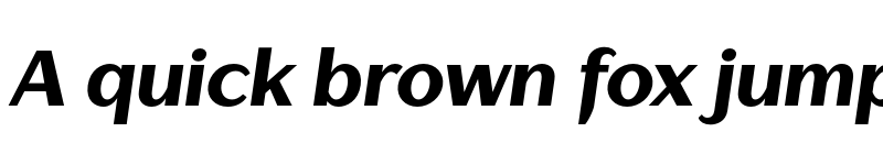 Preview of FONTSPRING DEMO - Lagu Sans ExtraBold Italic font