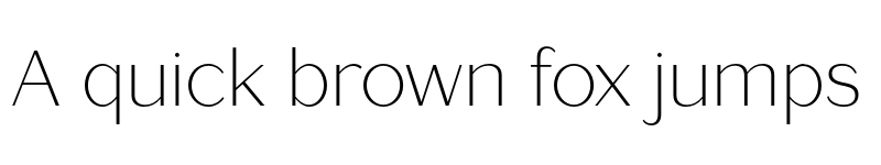 Preview of FONTSPRING DEMO - Lagu Sans ExtraLight Regular font