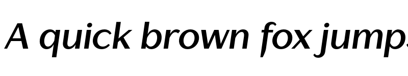 Preview of FONTSPRING DEMO - Lagu Sans SemiBold Italic font