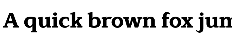 Preview of FONTSPRING DEMO - Lagu Serif ExtraBold Regular font