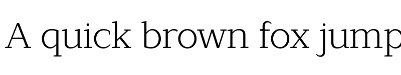 Preview of FONTSPRING DEMO - Lagu Serif Light Regular font