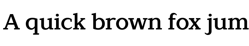 Preview of FONTSPRING DEMO - Lagu Serif SemiBold Regular font