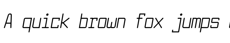 Preview of FONTSPRING DEMO - Larabiefont Cd Italic font