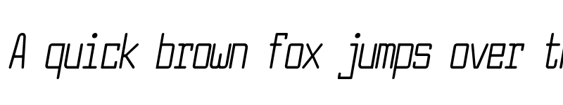 Preview of FONTSPRING DEMO - Larabiefont Cp Italic font