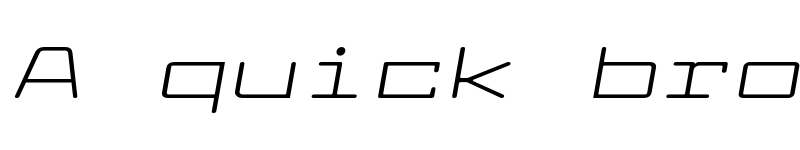 Preview of FONTSPRING DEMO - Larabiefont Xt Italic font