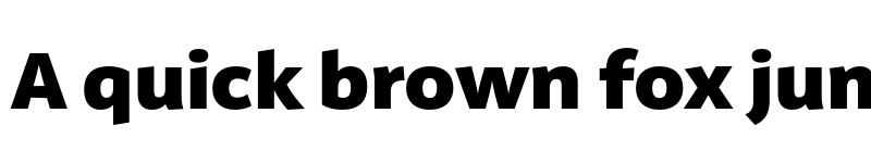 Preview of FONTSPRING DEMO - Latina Black Regular font