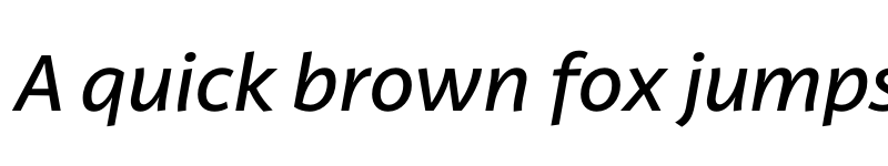 Preview of FONTSPRING DEMO - Latina Medium It Regular font