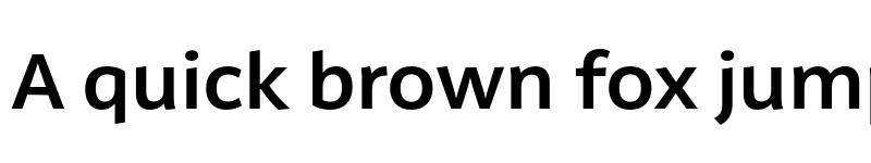 Preview of FONTSPRING DEMO - Latina Semi Bold Regular font