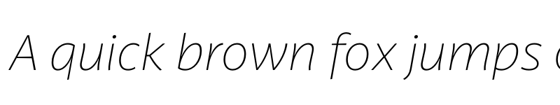 Preview of FONTSPRING DEMO - Latina Thin It Regular font