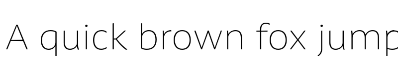 Preview of FONTSPRING DEMO - Latina Thin Regular font