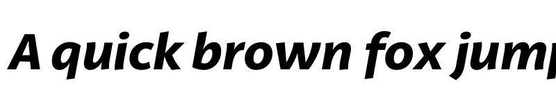 Preview of FONTSPRING DEMO - Latina Ultra Bold It Regular font