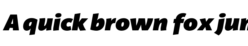 Preview of FONTSPRING DEMO - Latina Ultra Heavy It Regular font