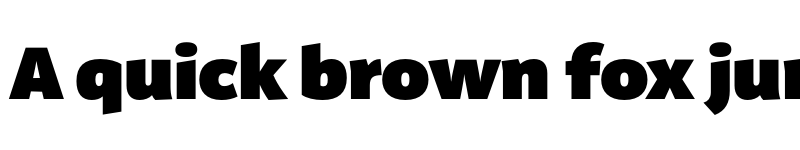 Preview of FONTSPRING DEMO - Latina Ultra Heavy Regular font