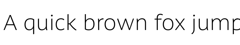 Preview of FONTSPRING DEMO - Latina Ultra Light Regular font