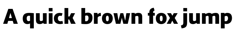 Preview of FONTSPRING DEMO - Lavina Sans PRO Black Bold font