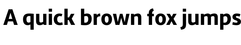 Preview of FONTSPRING DEMO - Lavina Sans PRO Black Regular font