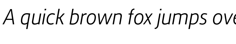 Preview of FONTSPRING DEMO - Lavina Sans PRO Regular Italic font