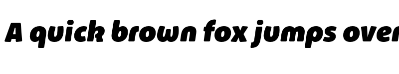 Preview of FONTSPRING DEMO - Lawabo Black Italic font