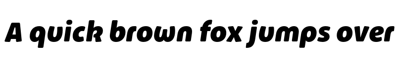 Preview of FONTSPRING DEMO - Lawabo Extrabold Italic font