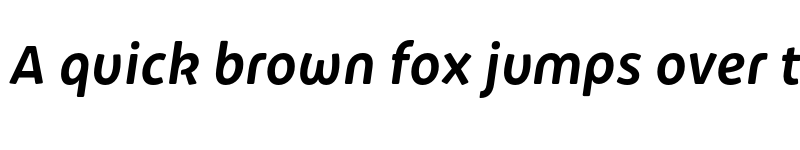 Preview of FONTSPRING DEMO - Lawabo Medium Italic font