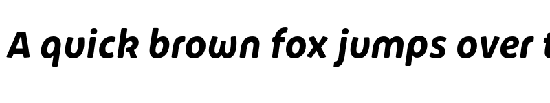 Preview of FONTSPRING DEMO - Lawabo Semibold Italic font