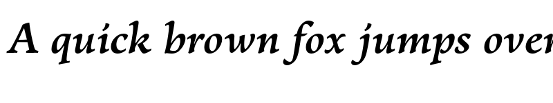 Preview of FONTSPRING DEMO - LCT Sbire Bold Italic font