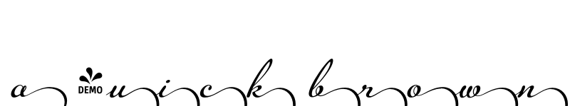 Preview of FONTSPRING DEMO - Legendaria Ends 3 Regular font