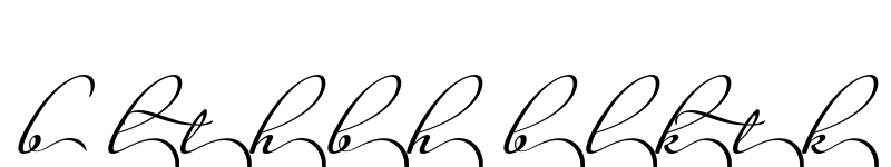 Preview of FONTSPRING DEMO - Legendaria Ends 8 Regular font