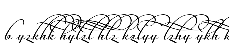 Preview of FONTSPRING DEMO - Legendaria Swashes 1 Regular font