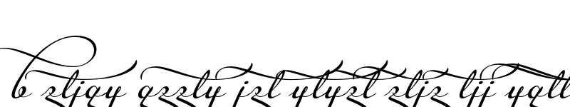 Preview of FONTSPRING DEMO - Legendaria Swashes 2 Regular font