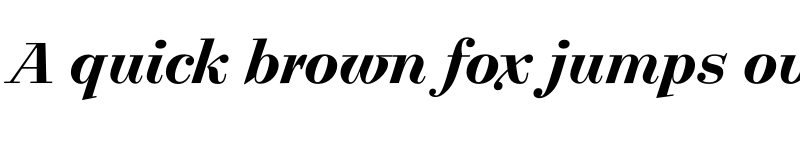 Preview of FONTSPRING DEMO - Legit Didone Bold Italic font