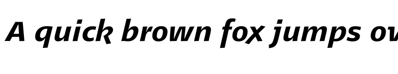 Preview of FONTSPRING DEMO - Legit Sans Bold Italic font