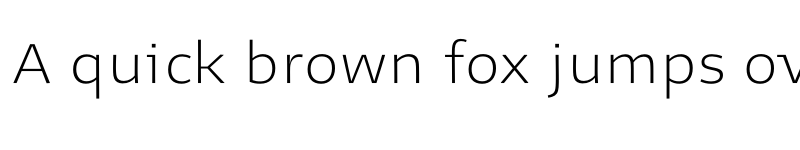 Preview of FONTSPRING DEMO - Legit Sans UltraLight Regular font