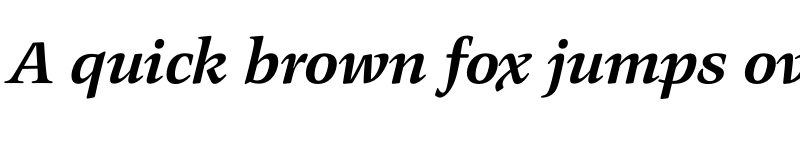 Preview of FONTSPRING DEMO - Legit Serif Soft Bold Italic font