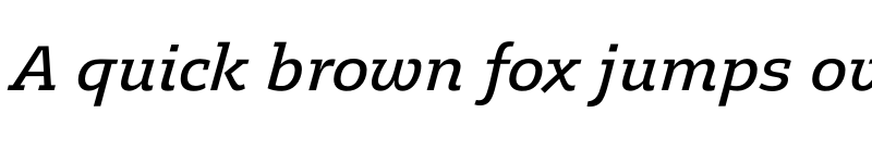 Preview of FONTSPRING DEMO - Legit Slab Medium Italic font