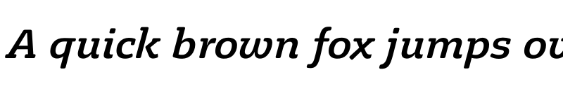 Preview of FONTSPRING DEMO - Legit Slab Soft SemiBold Italic font