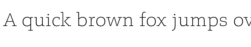 Preview of FONTSPRING DEMO - Legit Slab Soft Thin Regular font