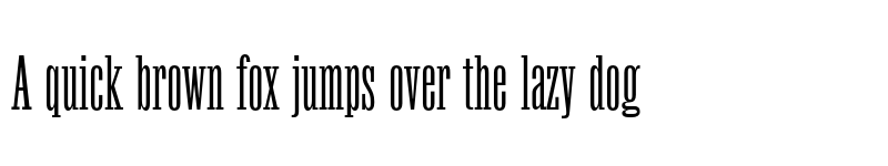 Preview of FONTSPRING DEMO - Lehmann Egyptian Regular font