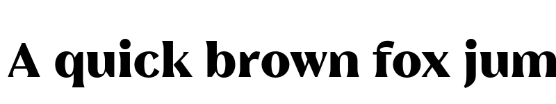 Preview of FONTSPRING DEMO - Leifa Black Regular font