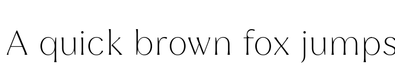 Preview of FONTSPRING DEMO - Leifa Extra Light Regular font