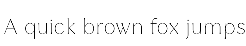 Preview of FONTSPRING DEMO - Leifa Thin Regular font