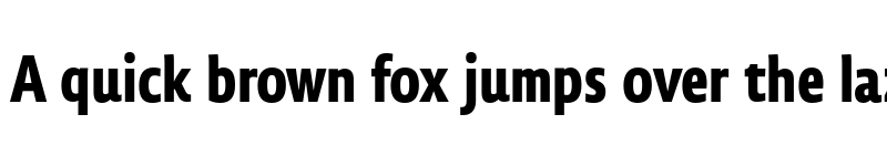 Preview of FONTSPRING DEMO - Lemon Sans Cnd Bold Bold font