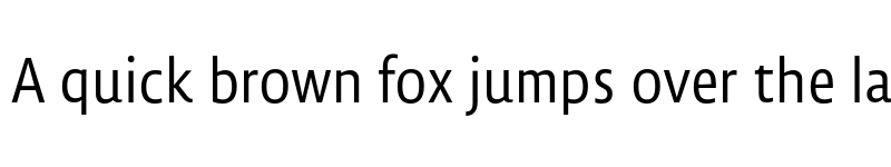 Preview of FONTSPRING DEMO - Lemon Sans Cnd SLight Regular font