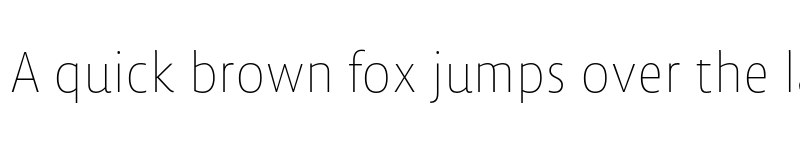 Preview of FONTSPRING DEMO - Lemon Sans Cnd Thin Regular font