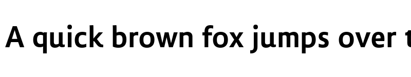 Preview of FONTSPRING DEMO - Lemon Sans Medium Regular font