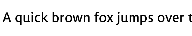 Preview of FONTSPRING DEMO - Lemon Sans Regular font